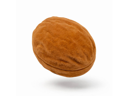 50008 Dárková krabička Oříšek hnědá sametová šperky BEALIO