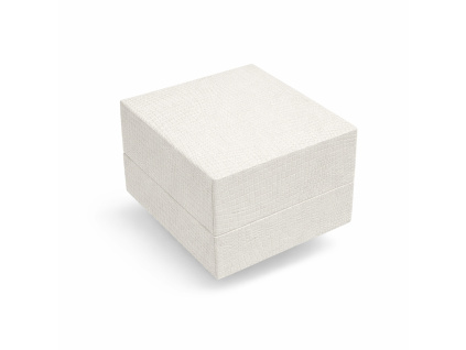 50009 dárková krabička bílá koženková kožená šperky BEALIO