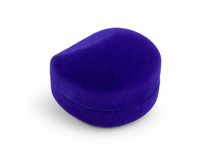 50044 dárková krabička modrá sametová šperky BEALIO