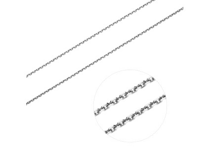 Stříbrný řetízek ANKER 1,5 mm (Délka řetízku 65 cm)