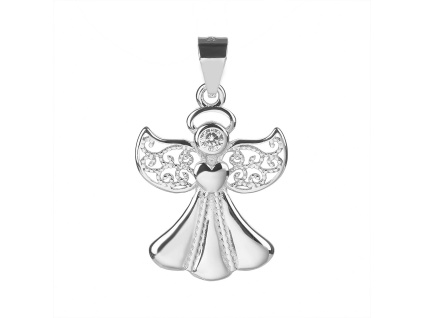 999 2 999 2 stribrny privesek andel filigranovy