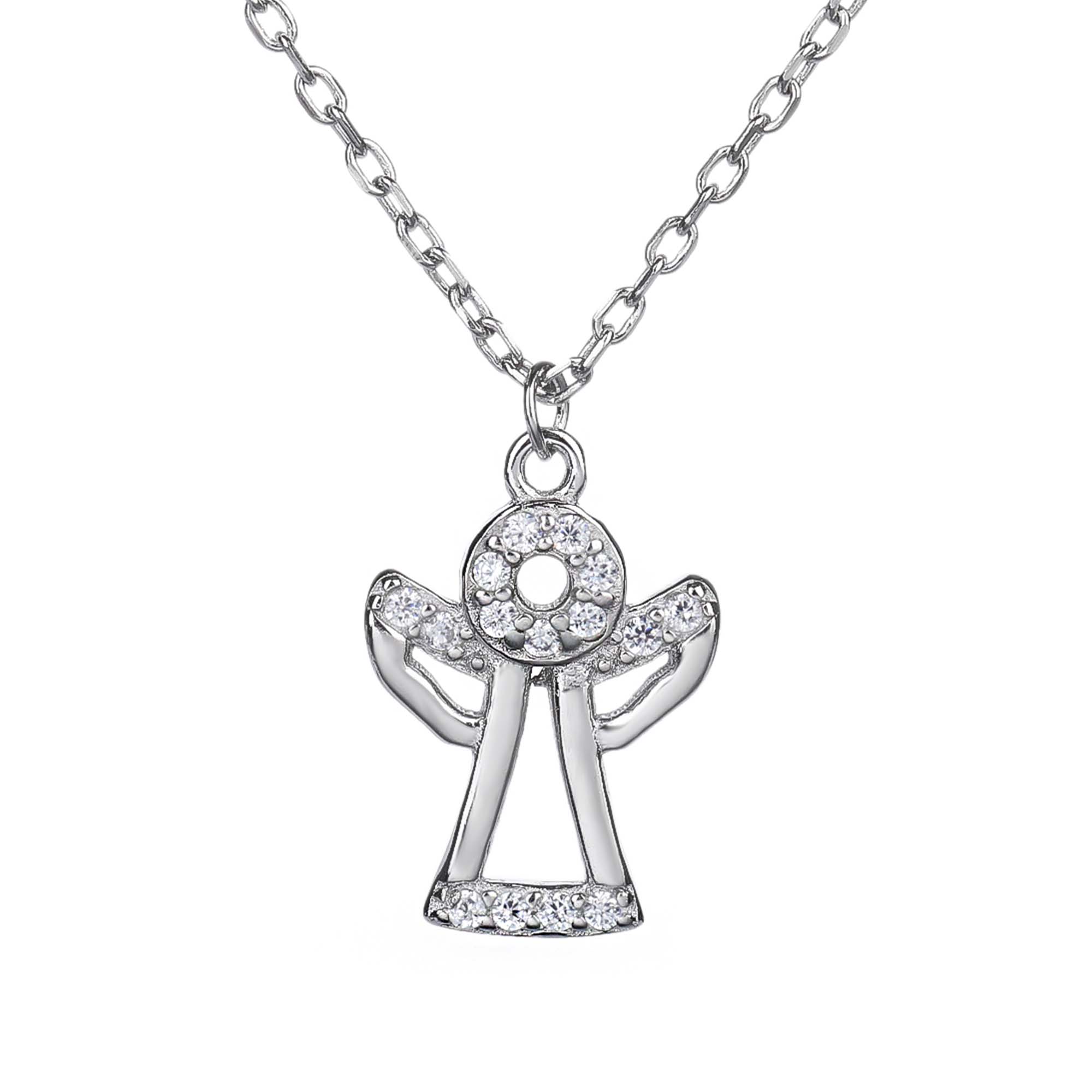 Stříbrný náhrdelník ANDĚL Ag 925/1000