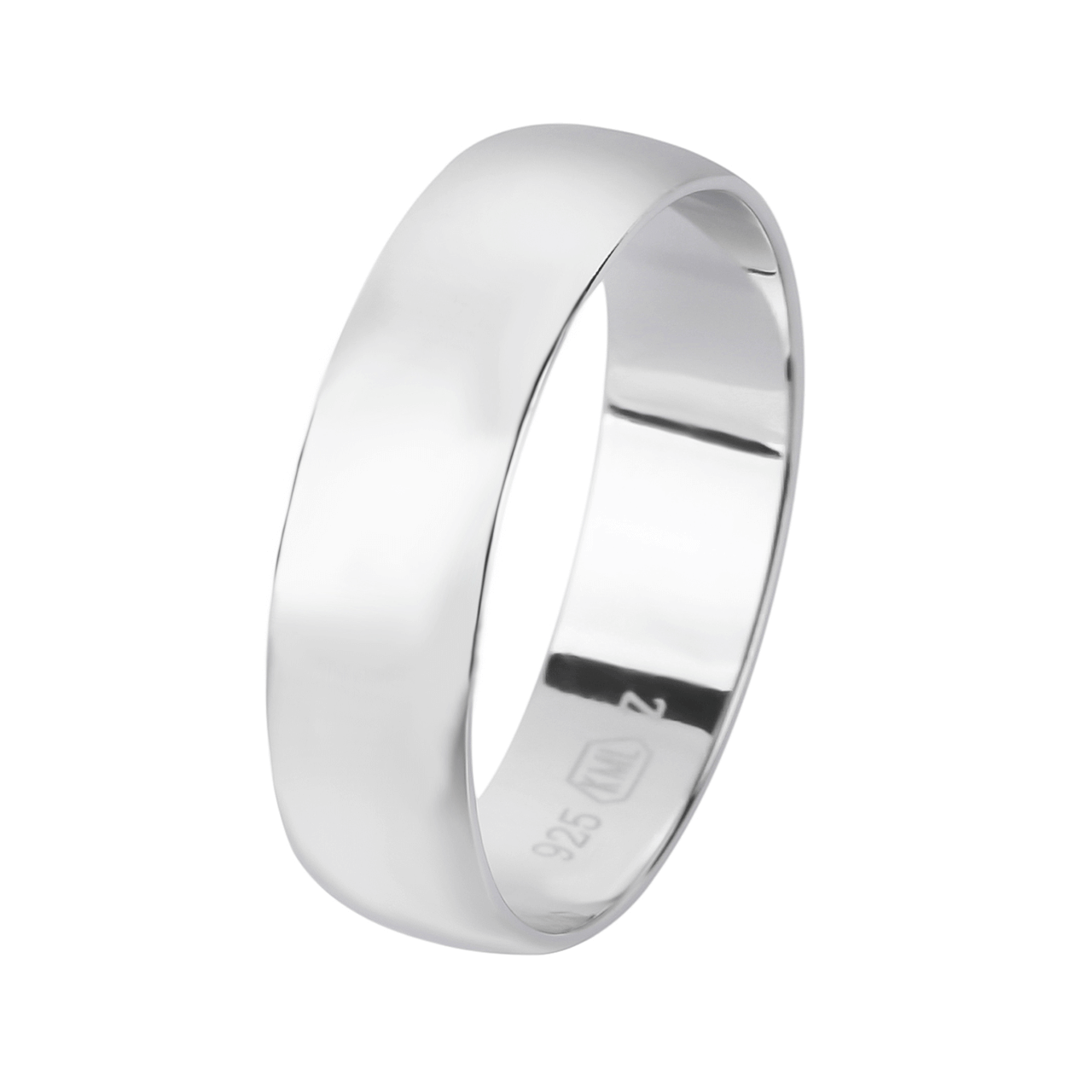 Stříbrný snubní prsten KLASICKÝ Velikost prstenu: 50 Ag 925/1000
