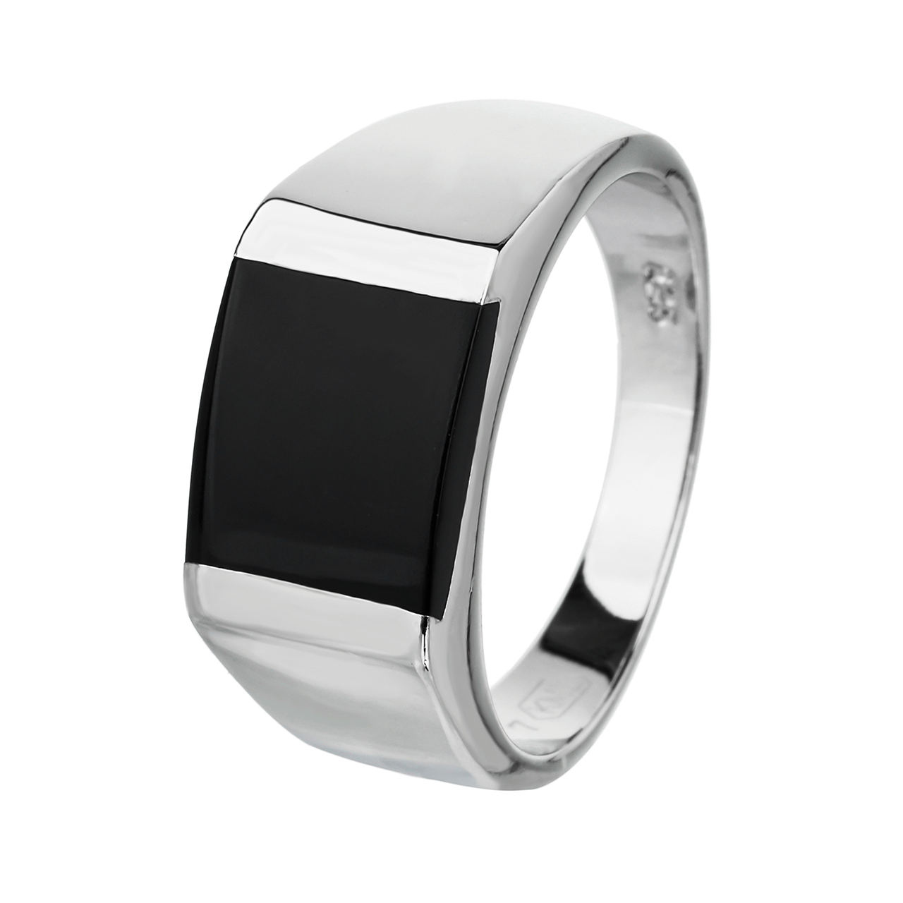 Stříbrný pečetní prsten KLASIK Velikost prstenu: 66 Ag 925/1000