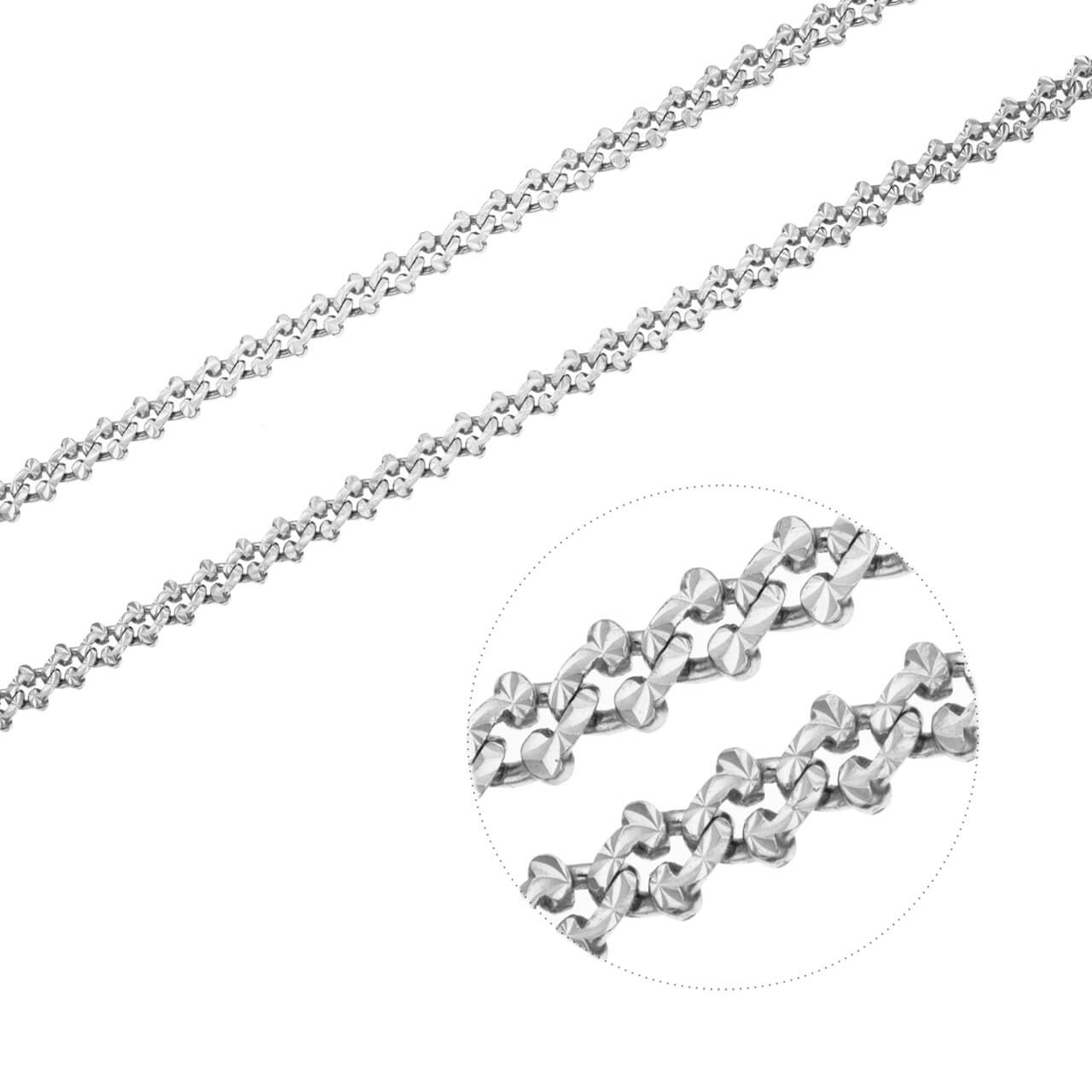 Stříbrný náhrdelník GRAND pila 080 Délka řetízku: 50 cm Ag 925/1000