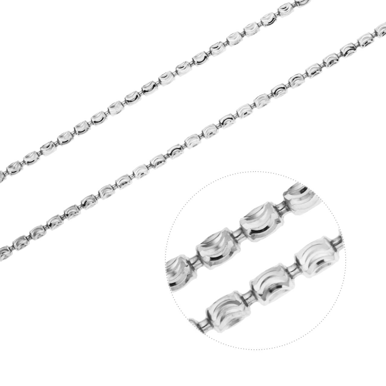 Stříbrný náhrdelník MĚSÍČNÍ roller Délka řetízku: 50 cm Ag 925/1000