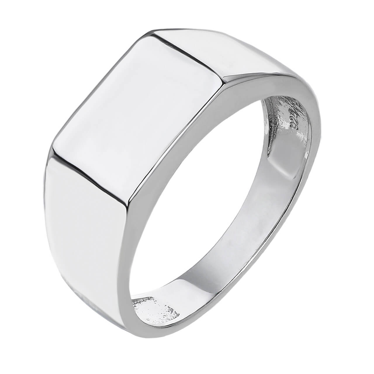 Stříbrný pečetní prsten ELEGANTNÍ Velikost prstenu: 64 Ag 925/1000