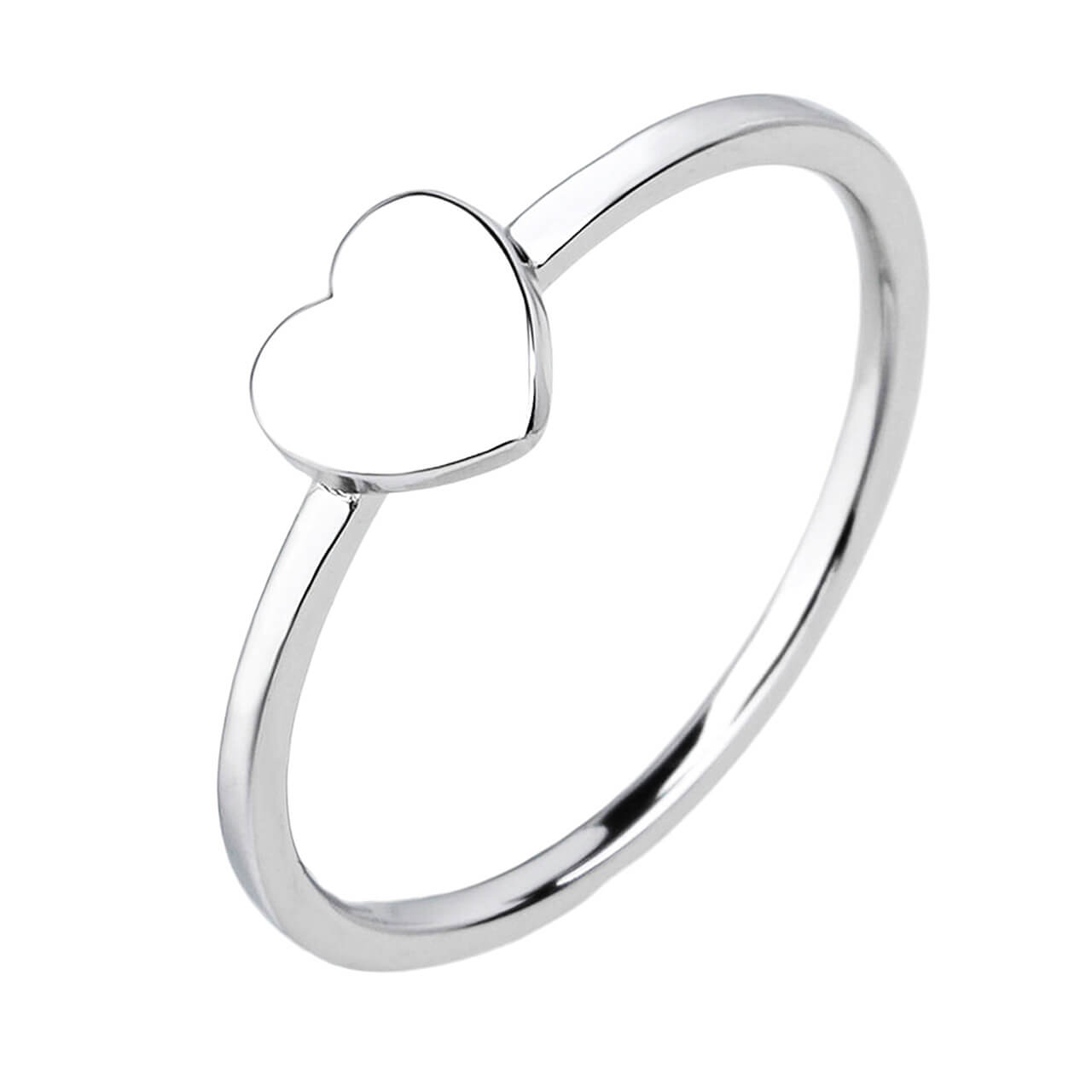Stříbrný prsten SRDÍČKO Velikost prstenu: 46 Ag 925/1000