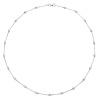 1014 stribrny nahrdelnik ovalky mesicni brus delka retizku 50 cm
