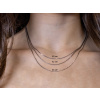 Stříbrný řetízek STRUNKA HLADKÁ osmihran (Délka řetízku 55 cm)