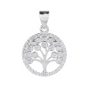 1623 stribrny privesek strom zivota 20 mm bily