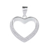 2115 2115 stribrny privesek elegantni srdce