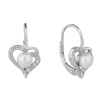 2547 2547 2547 10268 stribrne nausnice klasicky patent srdce ricni perla sperky bealio
