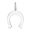 2937 1 stribrny privesek podkova leskla