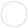 3438 1 stribrny nahrdelnik mesicni roller delka retizku 50 cm