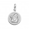 360 1 00116 stribrny privesek medailon andelicek andel bez kamene mat a lesk sperky bealio