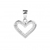 3697 3697 stribrny privesek srdicko nezne