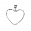 3706 3706 stribrny privesek srdce