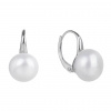 3786 3 3786 3 10156a stribrna spourava nausnice s priveskem pro zeny bila ricni perla sperky bealio