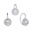 3795 4 3795 4 10334 stribrna souprava nausnice s priveskem pro zeny kamen bily zirkon sperky bealio