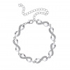 3858 stribrny naramek nekonecno delka naramku 13 7 cm