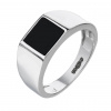 4026 12387 stribrny prsten pecetni pro muze kamen cerny onyxovy sperky bealio