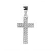 4332 4332 4332 stribrny privesek trpytivy kriz 20 mm