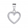4473 4473 stribrny privesek jemne srdicko