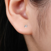 4761 2 4761 2 4761 2 01770b stribrne nausnice 3mm pecky puzeta napichovacky tecky ciry kamen bily zirkon sperky bealio