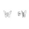 4775 4775 4775 4775 stribrne nausnice motyl