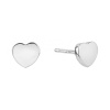 4914 11752 stribrne nausnice pecky puzeta srdce bez kamene sperky bealio