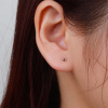 522 2 522 2 522 2 09512a stribrne nausnice kulicka 3mm tecka piercing minimalisticke do dalsi dirky sperky bealio