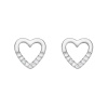 5238 1 5238 1 12229a stribrne nausnice srdce srdicko pecky puzeta ciry kamen bily zirkon sperky bealio