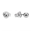 525 525 525 09512 stribrne nausnice kulicka 4mm tecka piercing minimalisticke do dalsi dirky sperky bealio