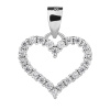 5748 5748 stribrny privesek srdce zarive