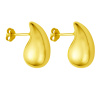6255 1 6255 1 6255 1 stribrna nausnice slza kapka zlacene yellow 20 mm