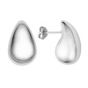 6258 2 6258 2 stribrna nausnice slza kapka 20 mm