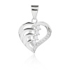 6357 13499 stribrny privesek srdce ciry kamen bily zirkon sperky bealio