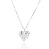 7247 14216 stribrny nahrdelnik srdce srdicko bez kamene sperky bealio