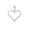 759 2 759 2 stribrny privesek srdce