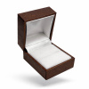 50017a dárková krabička hnědá koženková kožená šperky BEALIO