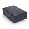 50015 dárková krabička černá šedá tmavě modrá koženková kožená šperky BEALIO