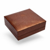 50020 dárková krabička hnědá koženková kožená šperky BEALIO