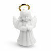 50028 dárková krabička anděl andílek sametová bílá šperky BEALIO