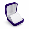 50045a dárková krabička modrá sametová šperky BEALIO