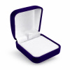 50046a dárková krabička modrá sametová šperky BEALIO