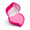 50050a dárková krabička růžová sametová srdce růže šperky BEALIO
