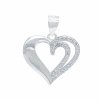 825 2 825 2 stribrny privesek srdce