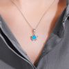 9042 2 14491b stribrny privesek zelva kamen modry opal sperky bealio