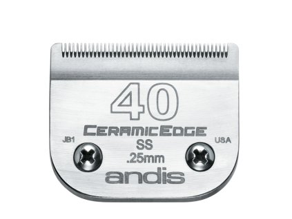 Andis hlava CERAMIC č.40 SS (0,25mm)